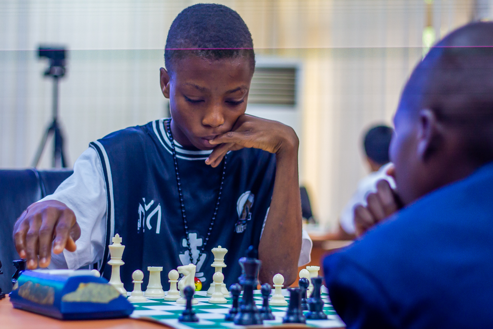 Young minds learning and growing through chess